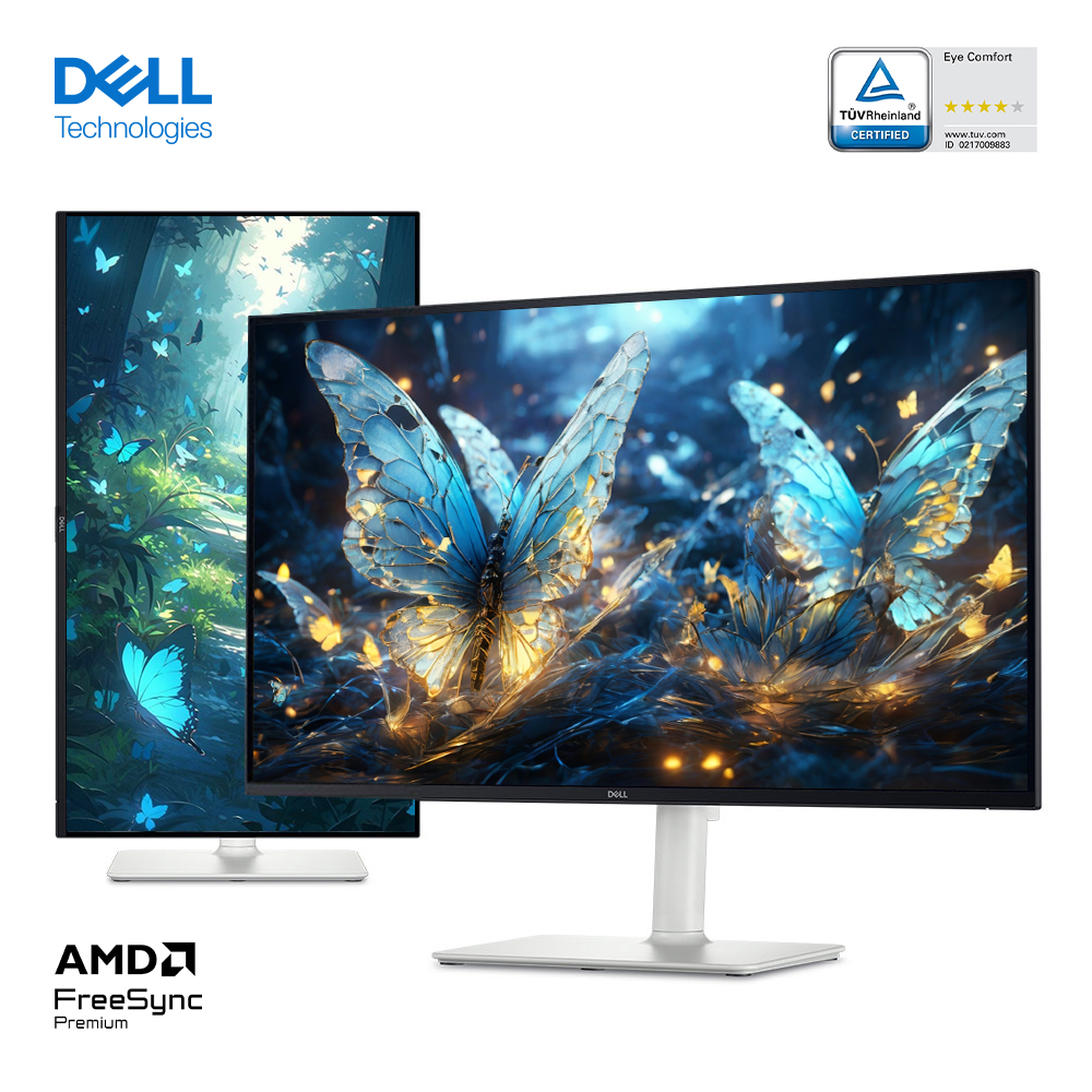 DELL S2725QC 4K UHD IPS 120Hz USB-C 허브 피봇 높낮이 HDR 내장스피커 3년보증 459,000원
