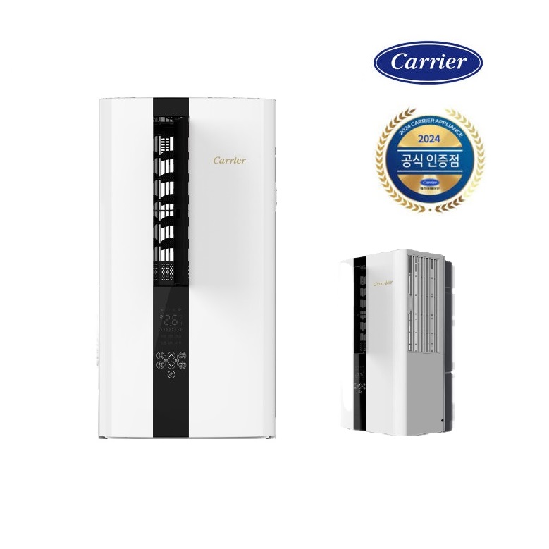 캐리어 최신형 창문형에어컨 인버터 에너지1등급효율 동급최저소음 AAWC-0061YAWSD 고속K-몰 589,000원