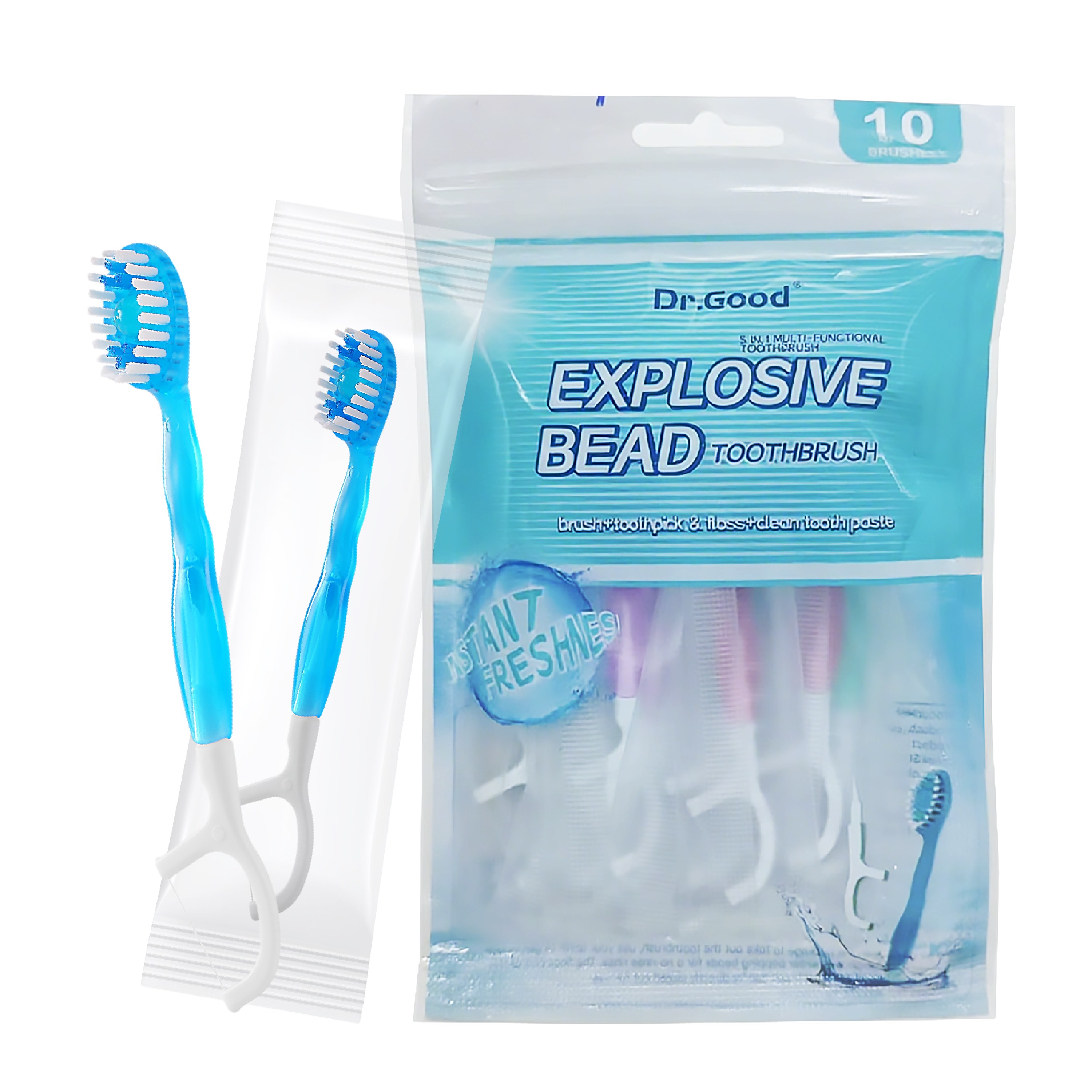 FASEN 물없이 사용하는 일회용 미니칫솔 개별포장 치실 혀클리너 이쑤시개 분리형 왕타칫솔 어금니칫솔 치솔 칫솔추천 일회용칫솔 8,700원