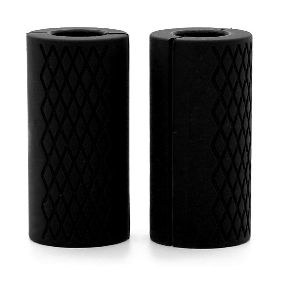 데일리프렌즈 덤벨 그립 바벨 손잡이커버 풀업 팻그립 2p, 블랙 2개 1세트, 1개 11,900원