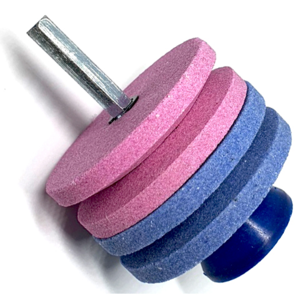 전동 드릴용 칼 연마기 칼날 금속 연마 숫돌 칼갈이 연삭기 더블, 1개, 현재가 3,900원