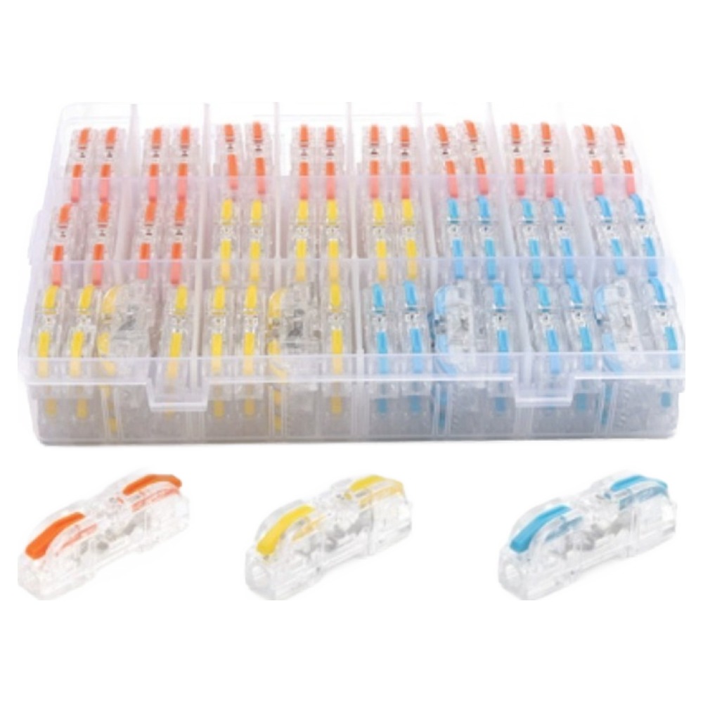 오토크루 모듈형 무탈피 전선 확장 연결 커넥터 스카치락 100p 세트, 1세트 30,400원
