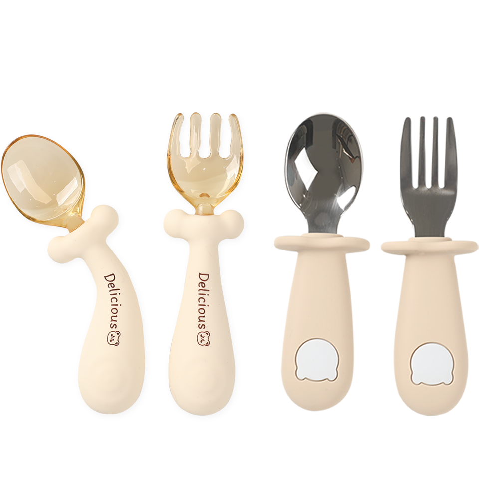 베어블리 이유식 초기 중기 완료기 스푼 포크 세트 자기주도 스푼세트 스텐스푼세트 24,900원