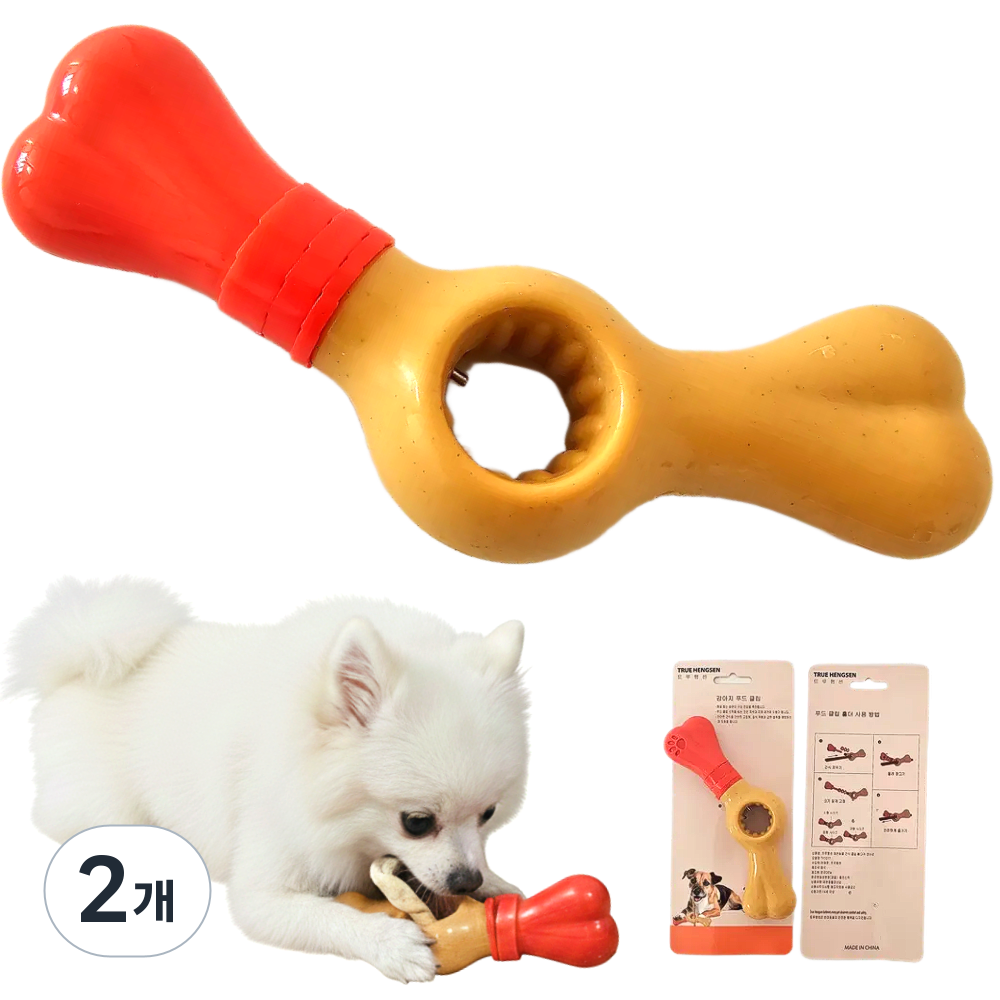 트루행센 강아지 푸드클립 뼈다귀 장난감 15,700원