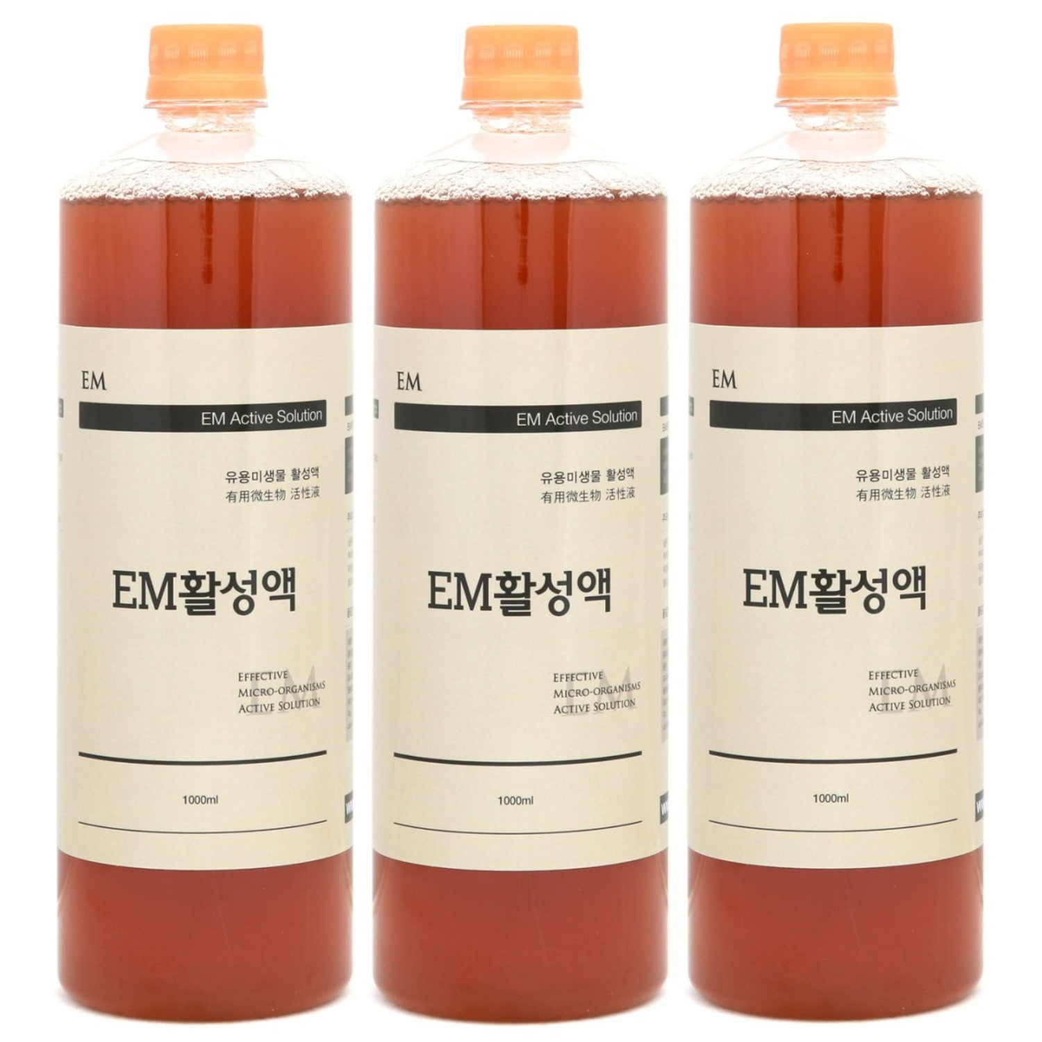 이엠그린 EM활성액 1000ml 3병세트 무료배송, 1L, 3개 13,800원
