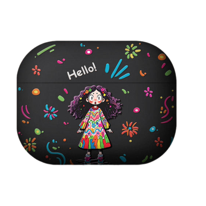 귀여운 에어팟 케이스 TPU재질, 블랙, 에어팟 프로2, 1개 14,500원