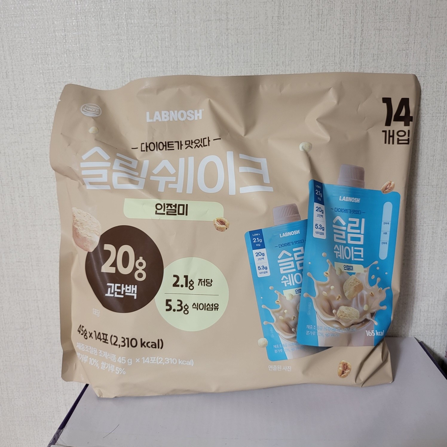 랩노쉬 슬림쉐이크 인절미, 630g, 1개 34,890원