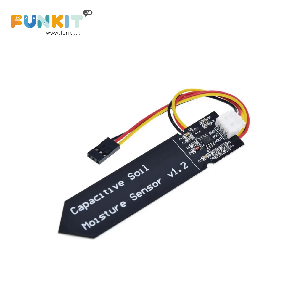 아두이노 토양 수분 습도 센서 V1.2 Capacitive 모듈, 1개 3,000원