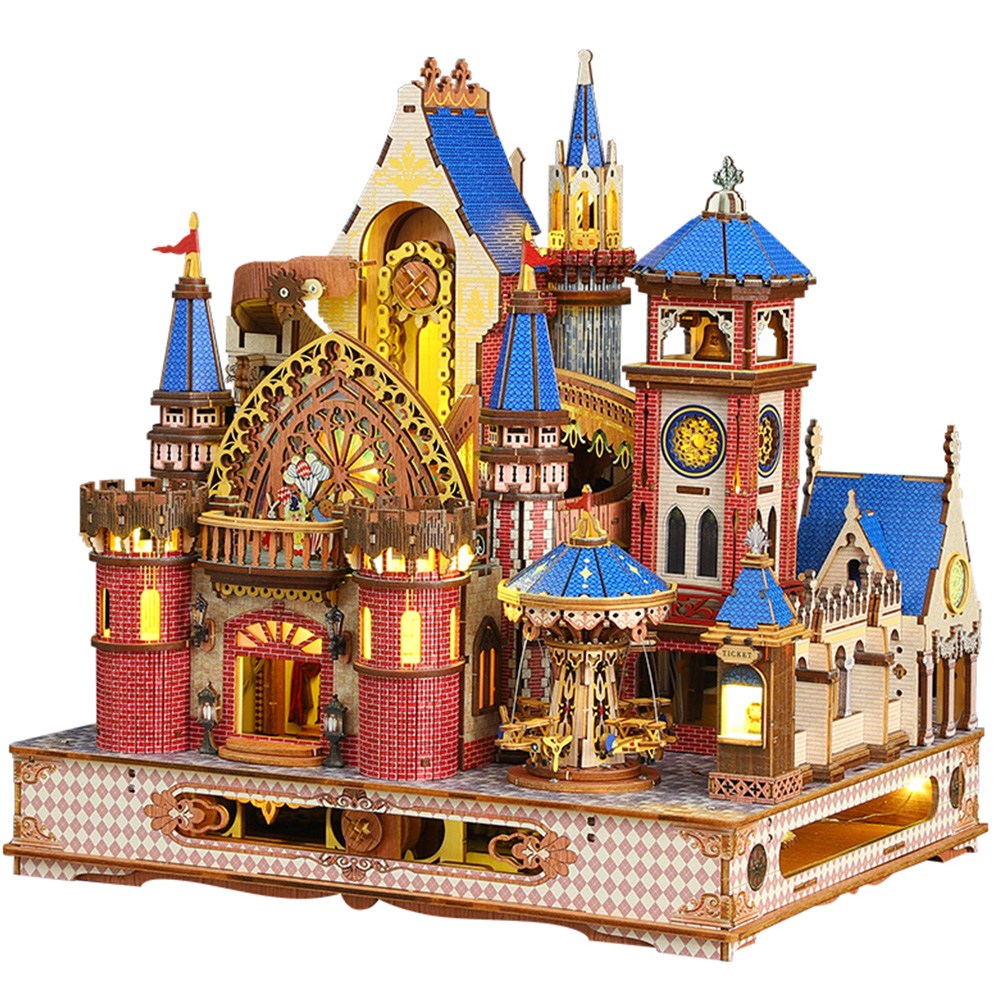 옥탑방어른이 DIY 미니어처 하우스 만들기 스페셜 움직이는 드림캐슬 한글메뉴얼포함, 1개, 움직이는 드림캐슬 117,000원