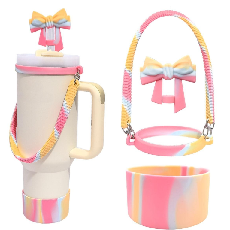 모멘트 스타벅스 스탠리 호환 실리콘 텀블러 꾸미기 텀꾸, 1개, 솜사탕 12,700원