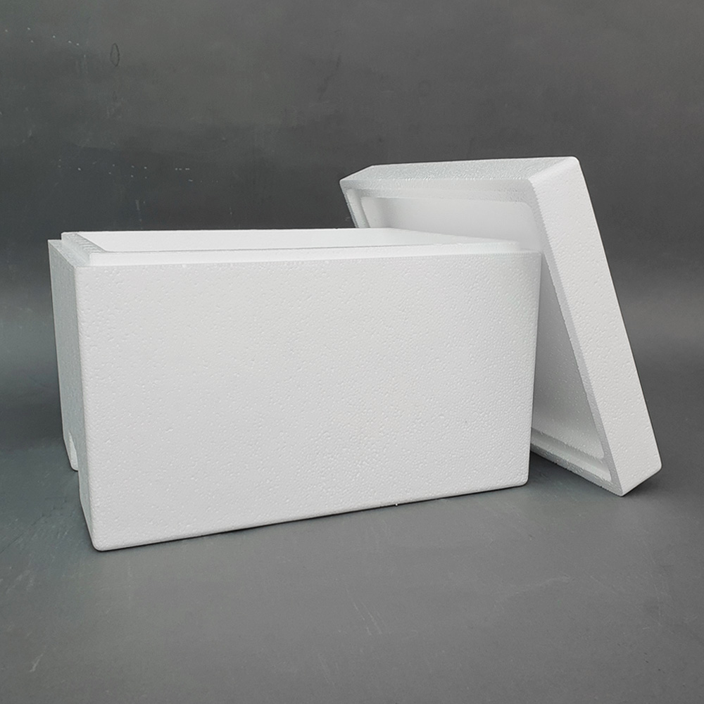 직사각 높은형 4호 스티로폼박스 아이스박스 포장박스 외경 428X326X290mm, 1개, 흰색 8,800원