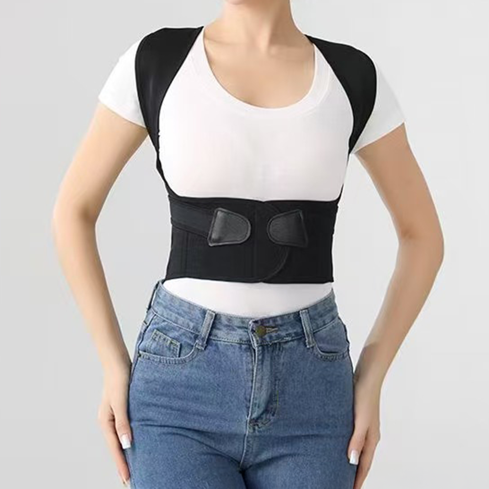 홈앤니즈 굽은등 어깨 척추 교정 허리 보호대 자세교정밴드 9,900원