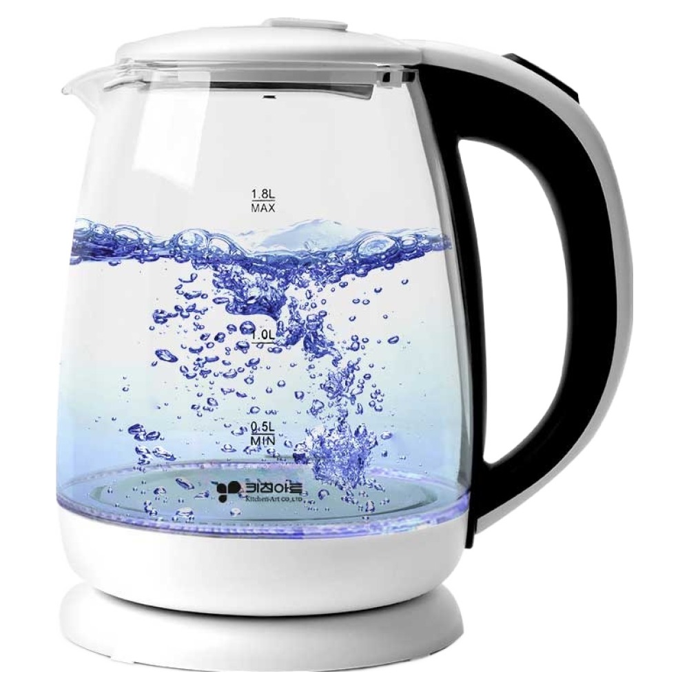 키친아트 유리 무선포트 1.8L, KAGP-1818G 16,900원