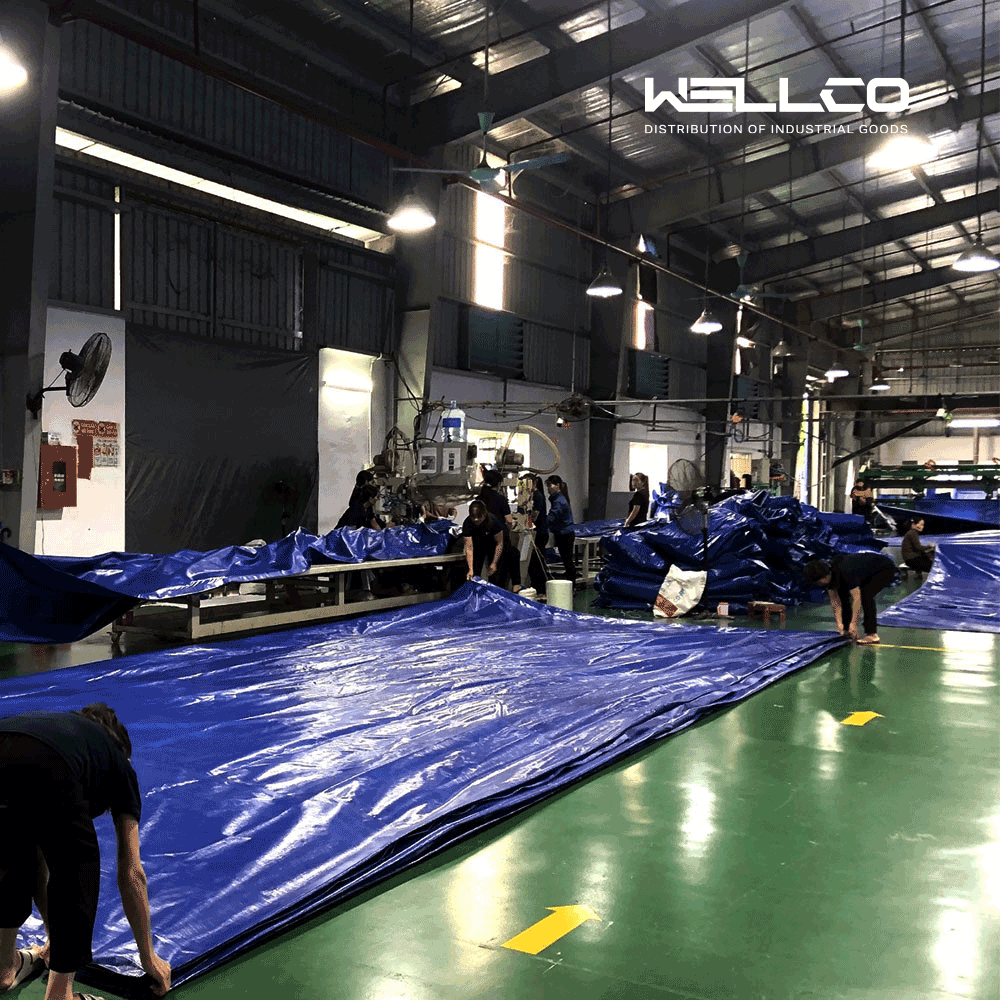 방수천막 천막지 방수포 최고급지 타포린 320g 천막 5m*5m 5m*10m 48,260원