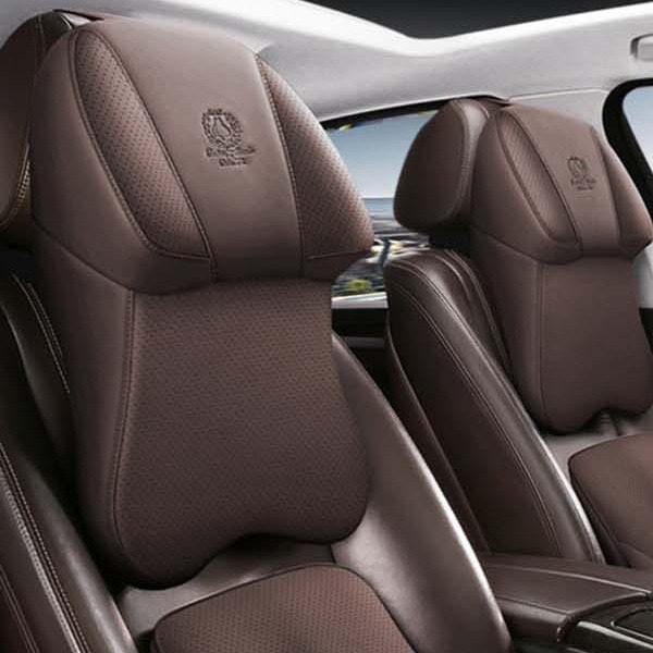 크로니클 플레인라인 차량용 고급 풀커버 전차종 호환 목쿠션, 브라운, 1개 37,270원