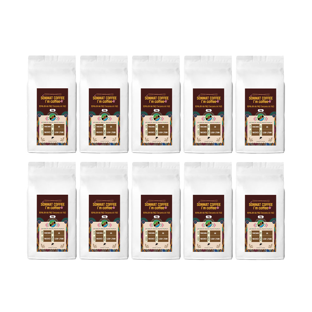 손맛커피 아이엠커피 탄자니아 노스 AA, 10개, 1kg, 프렌치프레스 221,000원