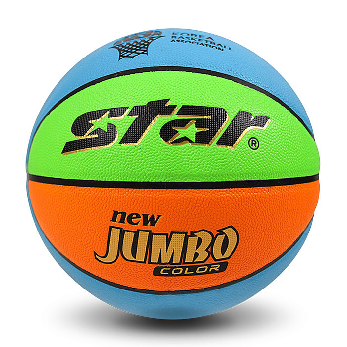 [태무무] 스타 농구공 뉴점보 칼라 5호 6호 7호 BB417C 공인구, BB417C, 1개 36,000원