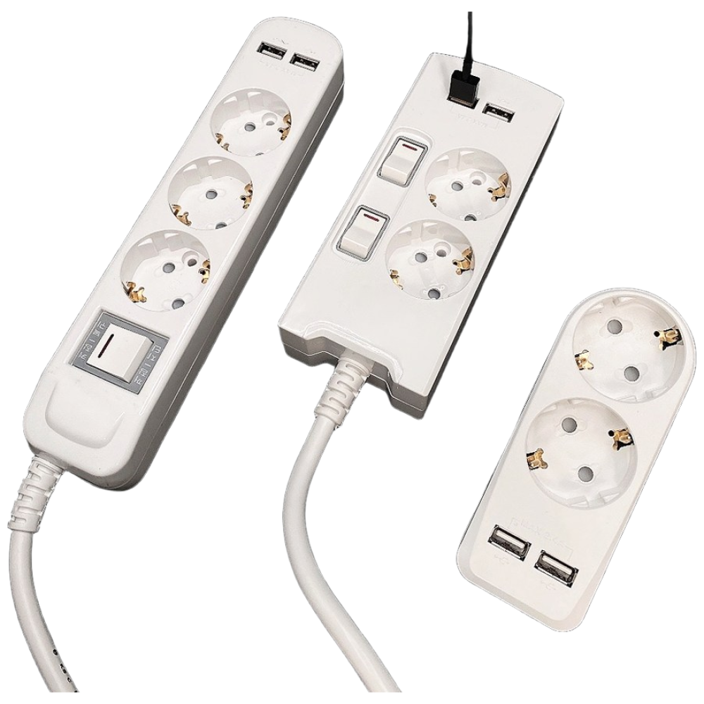 두남 써보니 USB 개별 접지 멀티탭 2구 3구 4구 5구 6구 1.5M 3M 5M, 1.5m, 1개 8,850원