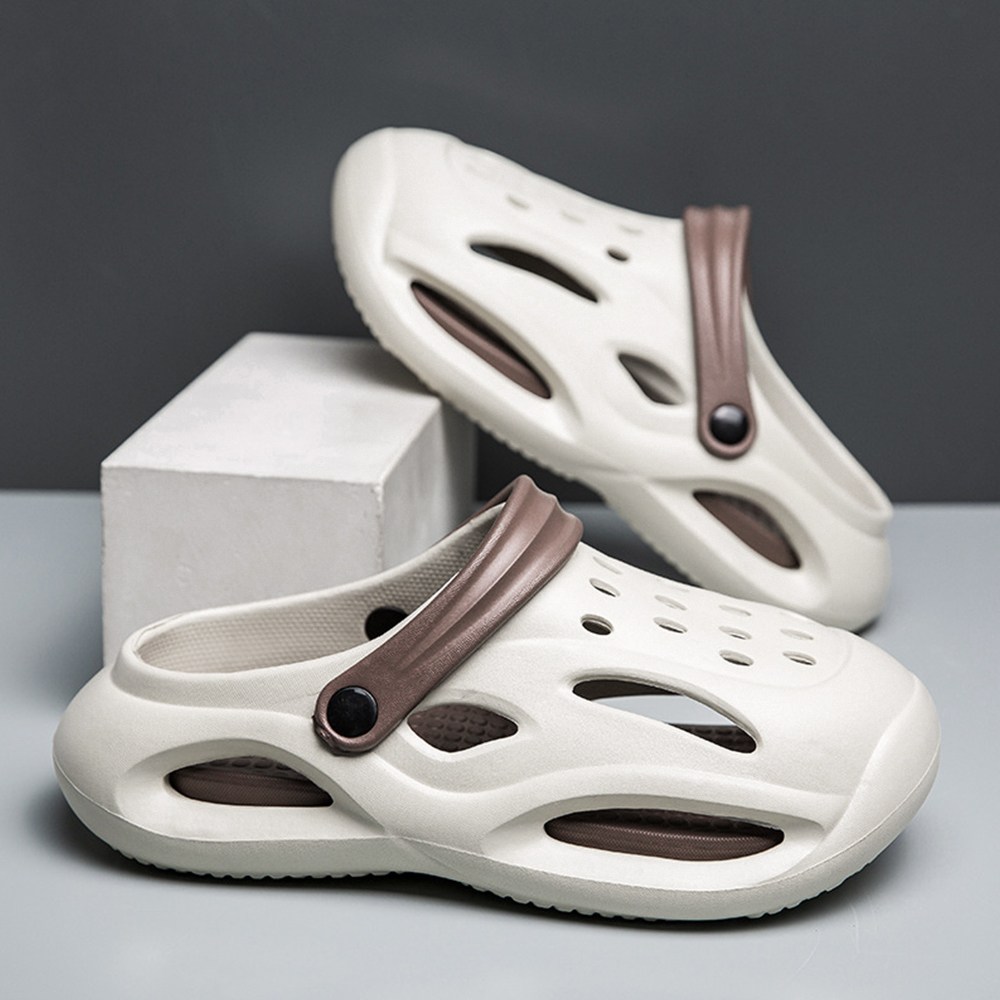 [발캉스] 남여공용 무중력 더블 쿠션 족저근막 키높이 리커버리 샌들 16,000원