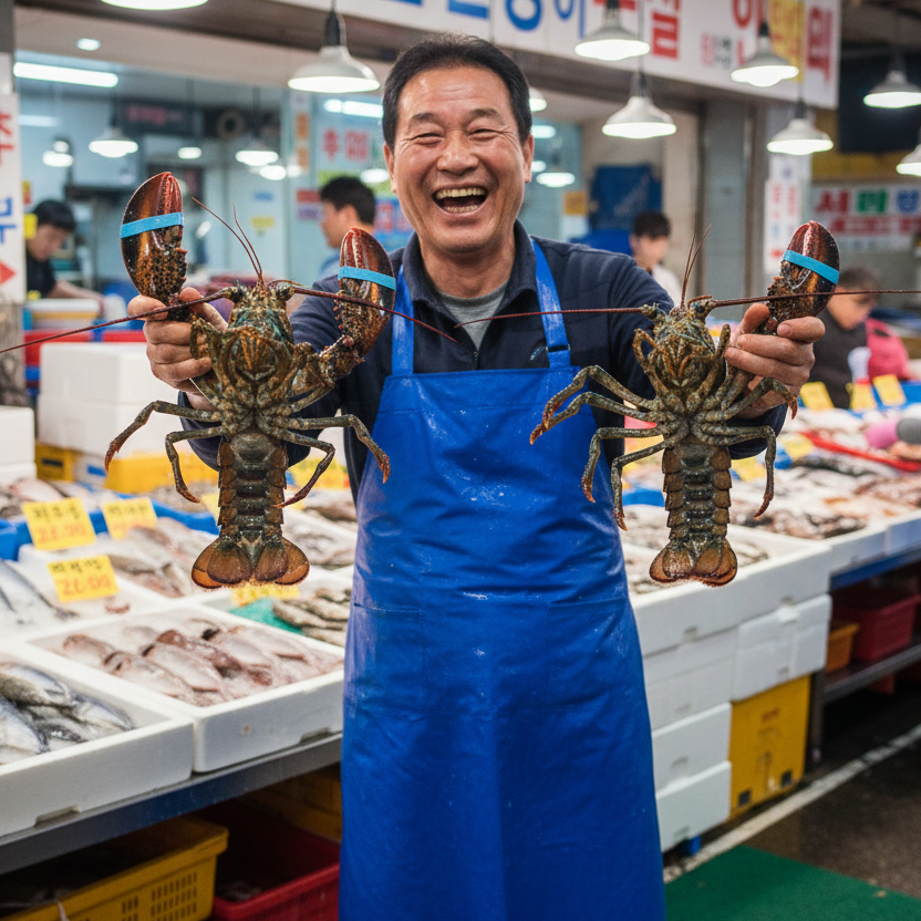 [항공직송] 바다건너 살아온 캐나다 활 랍스타, 1개, 500g 내외 1마리 45,900원