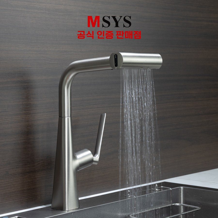 [전국설치] 한샘 MSYS 폭포수전 스테인리스 수전 JF-360L 폭포 입수전 싱크 주방수전 4way 105,000원
