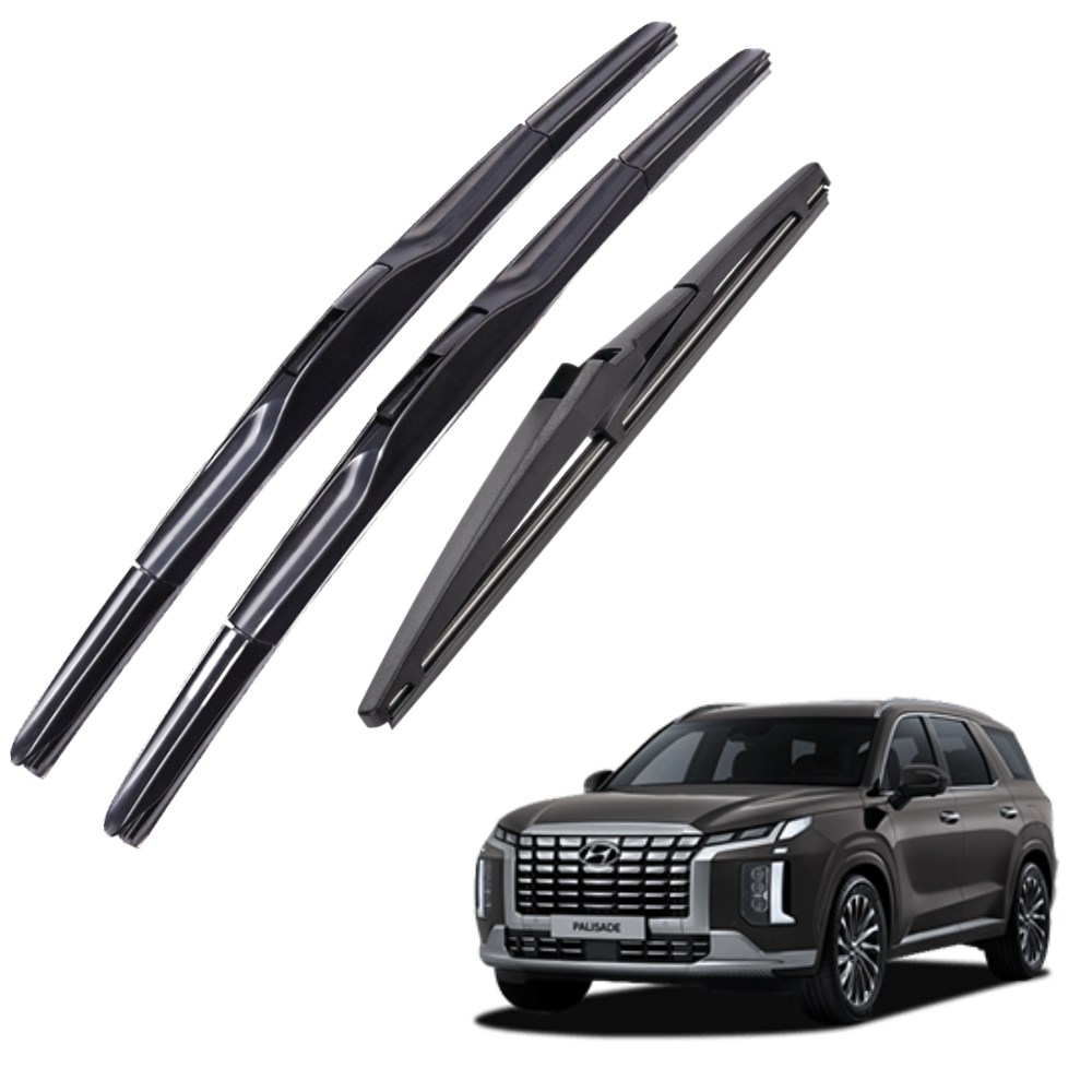 현대 자동차 호환 팰리세이드 차량용 하이브리드 와이퍼 윈도우브러쉬 전면 후방 1+1+1 22,920원