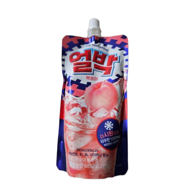 동아제약 얼박 얼음박카스 얼려먹는 복숭아 맛 음료 210ml 10개입 9,790원