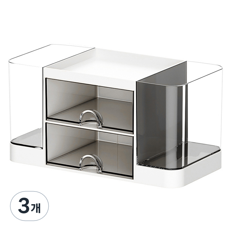 코히모 데스크 오거나이저 사무용품 정리함 4W272, 3개, 화이트 27,300원