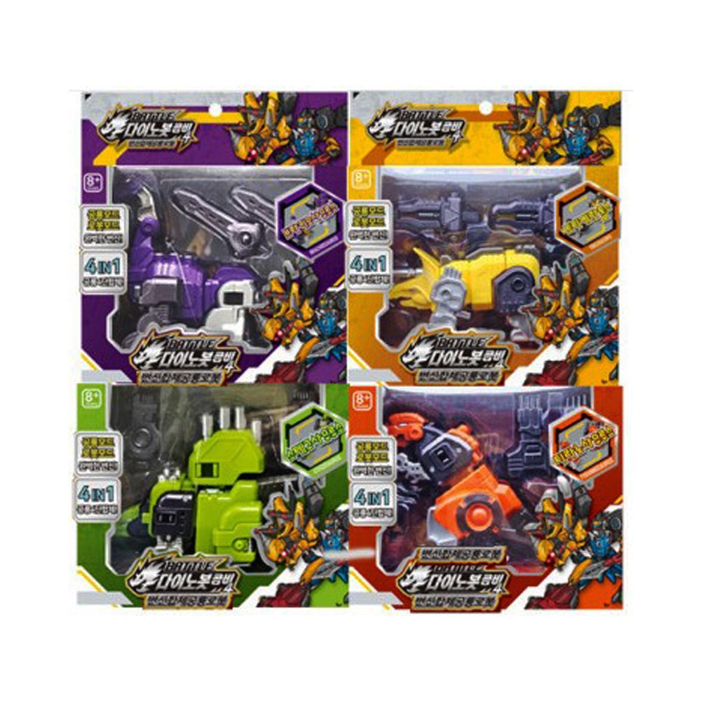 다이노봇 콤비4종 세트 변신합체공룡로봇 장난감 27,000원