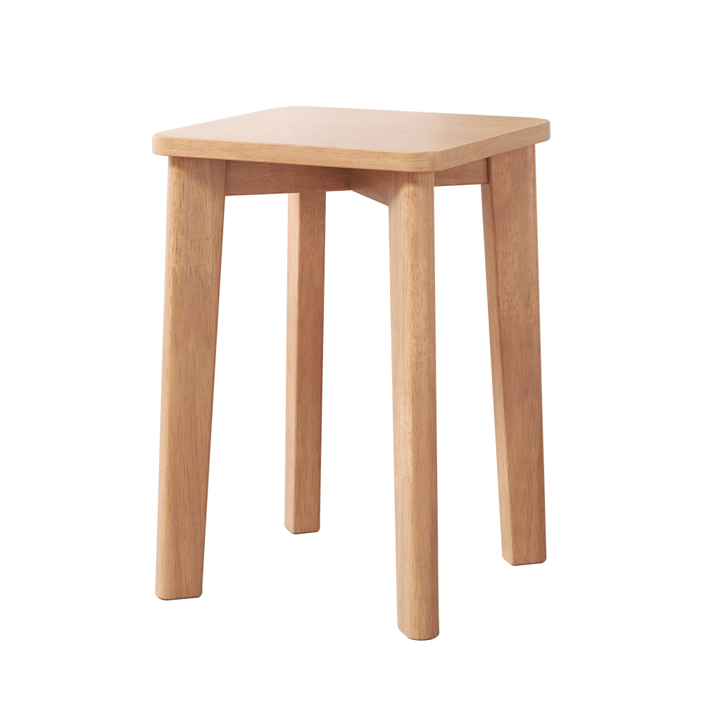 온더루프 사각 원목 스툴 의자, 1개, 내추럴 22,500원