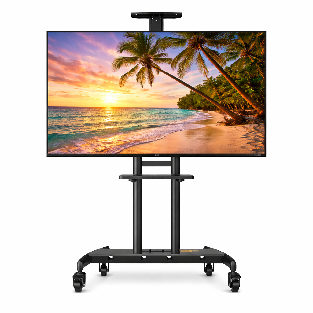 이동식 TV 스탠드 바퀴형 회의실 강의용 브라켓 55~90인치, 1000개, HMS-190 199,000원