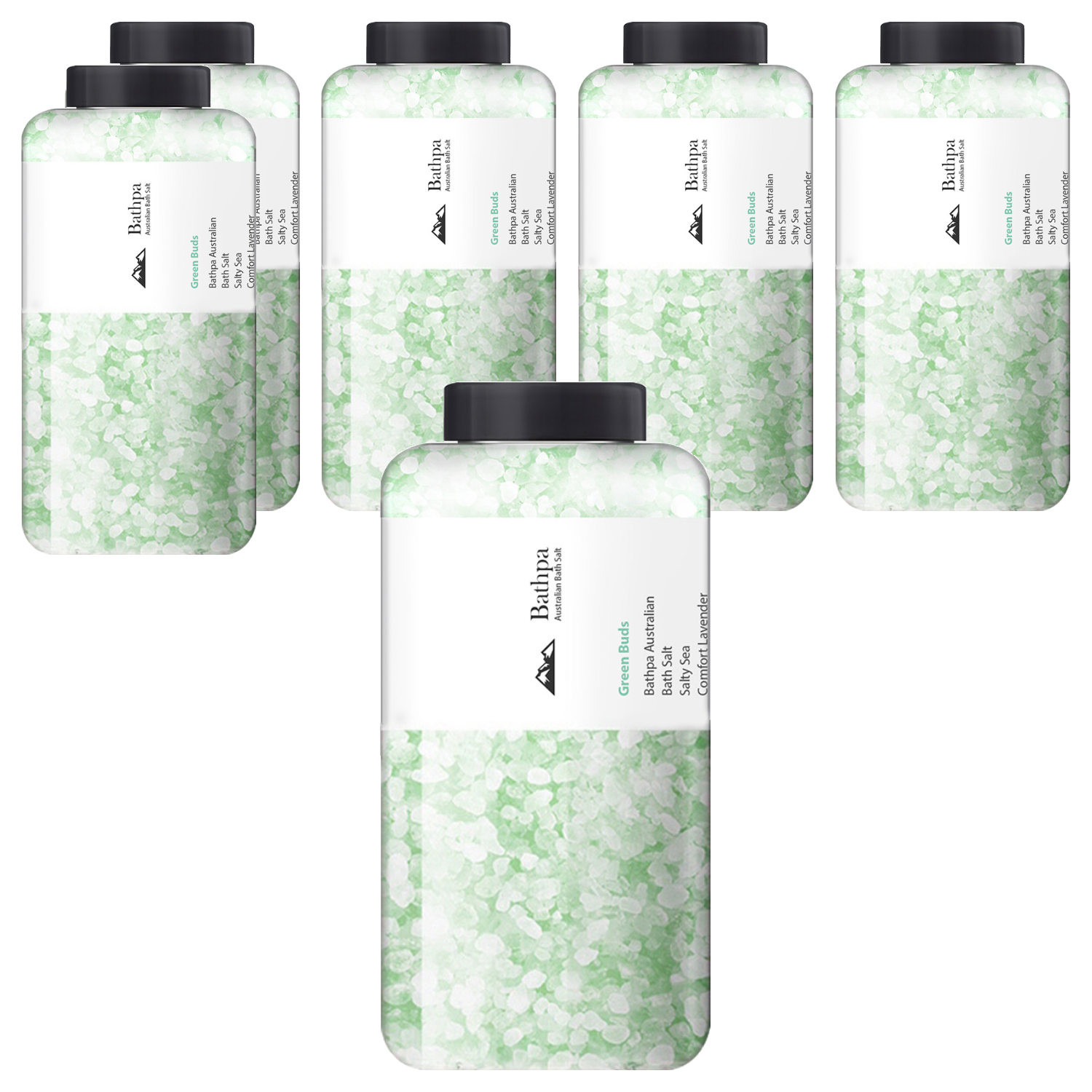 바스파 오스트레일리안 바스 솔트 어린 풀잎향, 1.2kg, 6개 102,380원