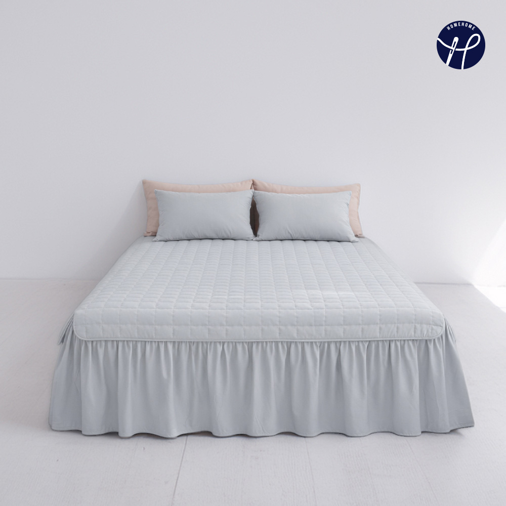 홈홈 국내 제조 도르미오 스커트 날개 스프레드 프릴 침대 매트리스 커버 58,900원