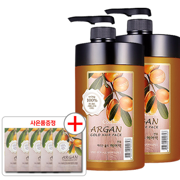 컨퓸 아르간 트리트먼트 골드 헤어팩 1000g 17,110원