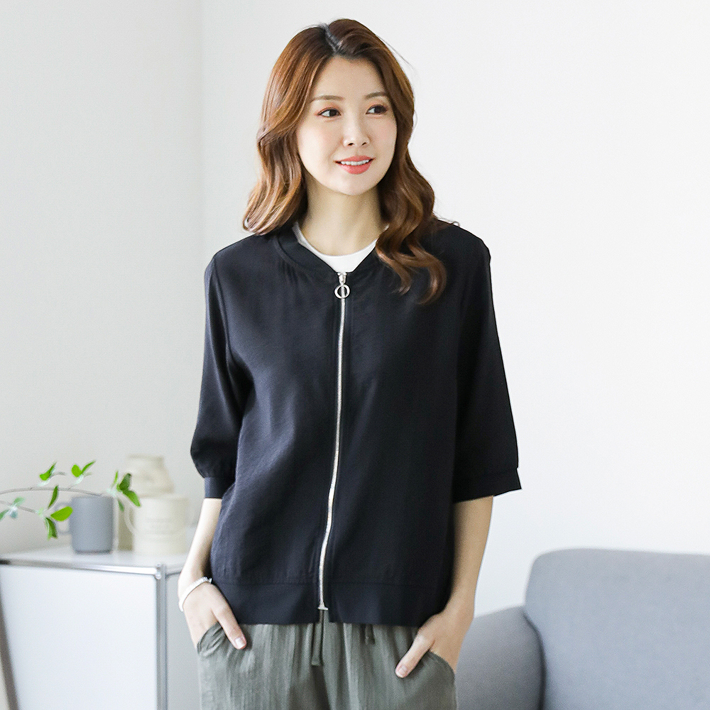 우일 여성용 인견 에어 블루종 자켓 30,900원