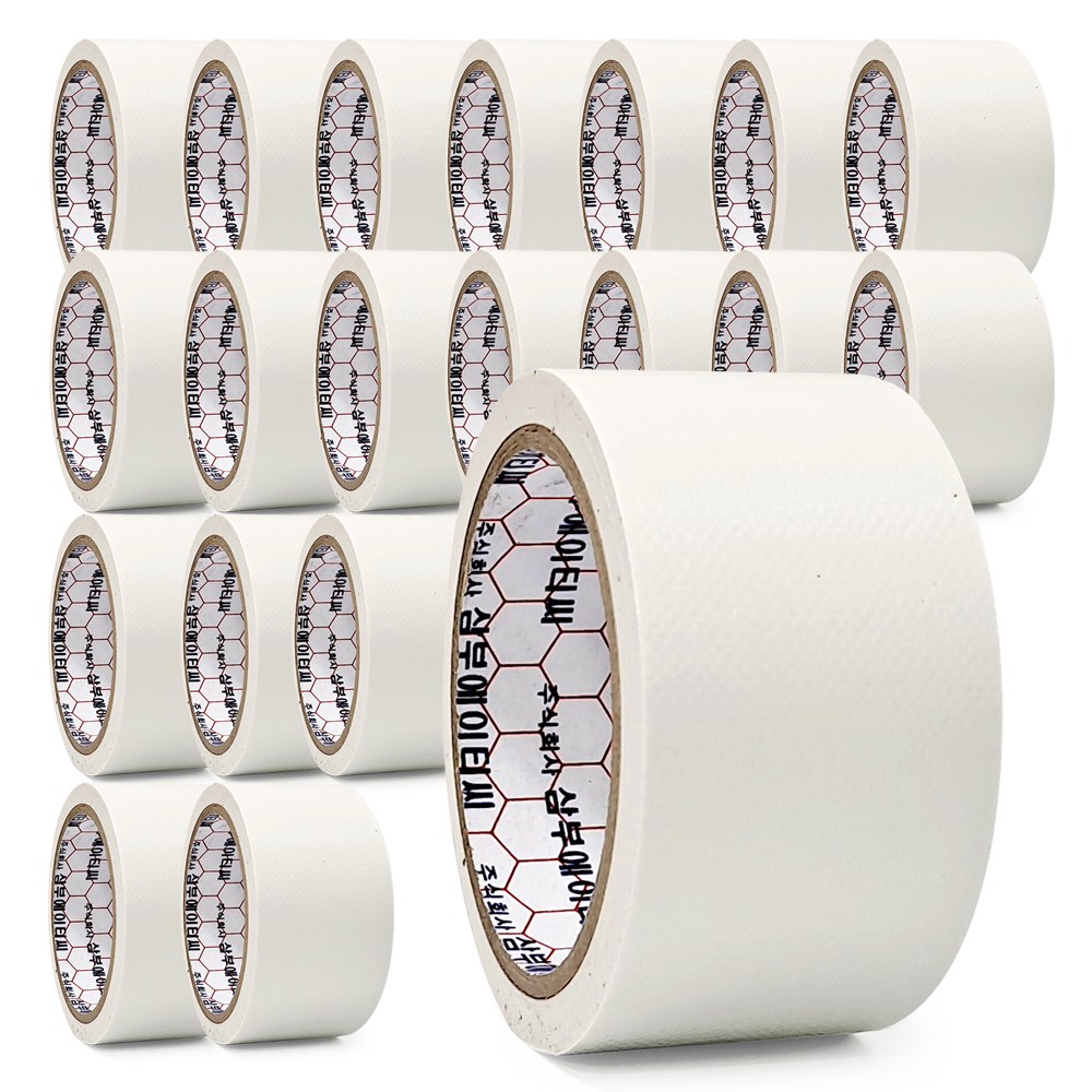 HORSE POWER 홀스파워 국산 에코백면 청테이프 흰색면 50mm x 10M 21,300원