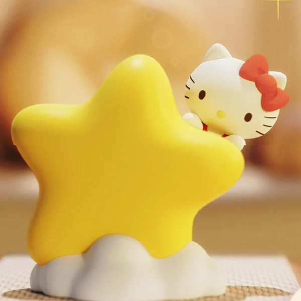 산리오 헬로키티 캐릭터 실리콘 스타 빼꼼 무드등 13,900원
