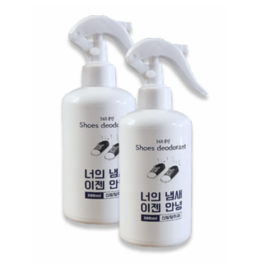 365클린 신발탈취제 발냄새제거 및 신발냄새 탈취 스프레이, 3개, 300ml 40,000원