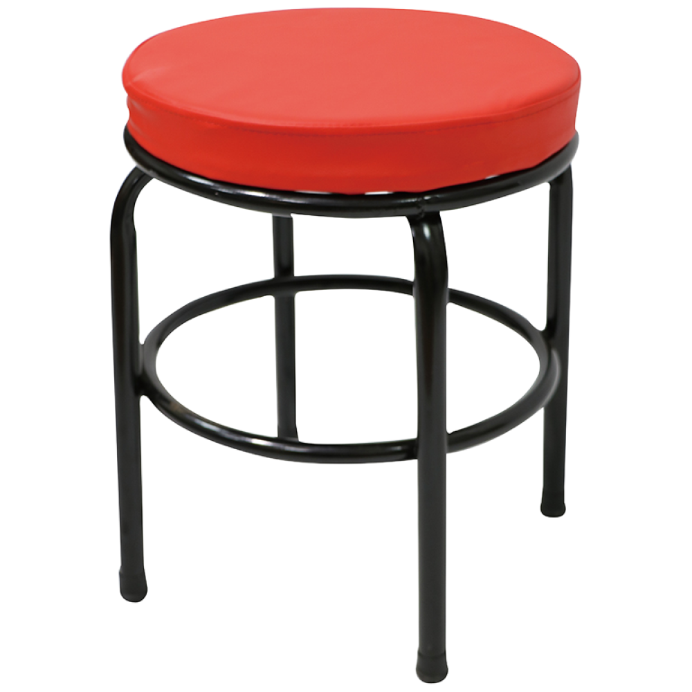 인홈즈 원형보조 간이의자 식당의자, 원형보조의자(대)(레드), 1개 13,860원
