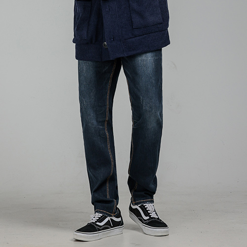 파이브엑스라지 남성용 빅사이즈 스판 워싱 일자핏 청바지 1021 52,590원