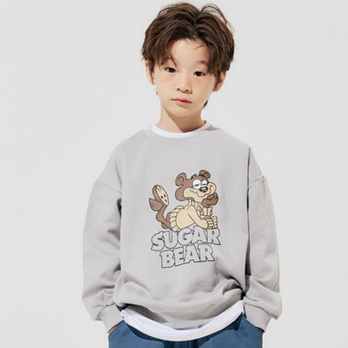 바브키즈 슈가베어 맨투맨 티셔츠 18,900원