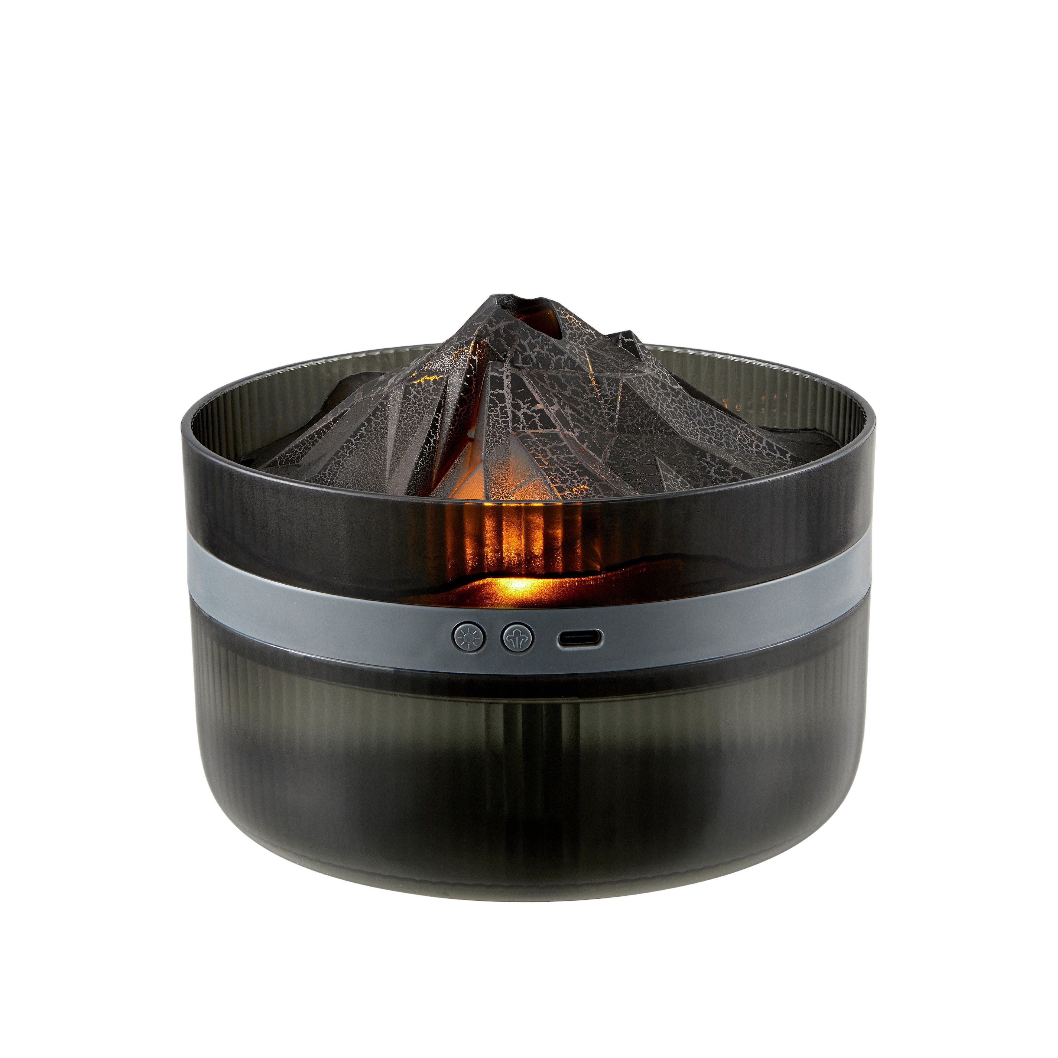 디디플렉스 미니가습기 불멍 사무실 휴대용 세척편한 대용량 저소음, 블랙 22,900원