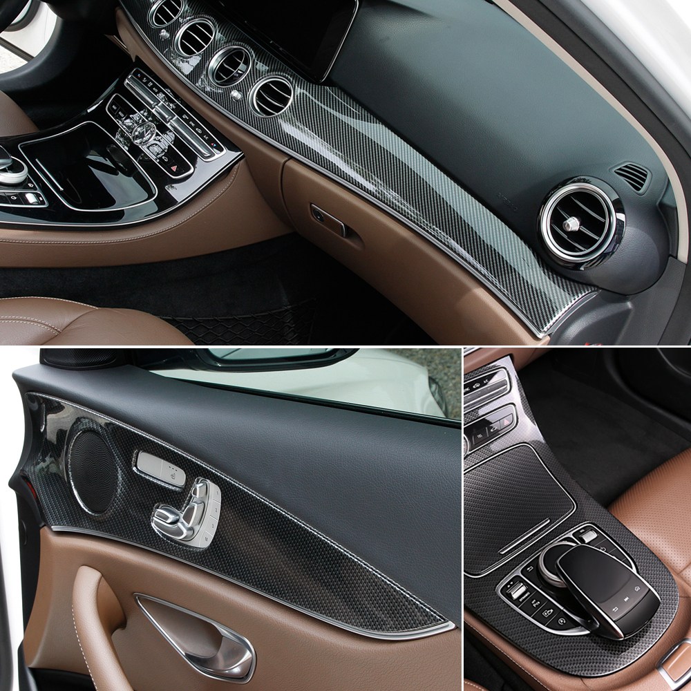 벤츠 E클래스 W213 실내 인테리어 카본 커버 튜닝 몰딩 모음 호환 용품, 기타 77,510원