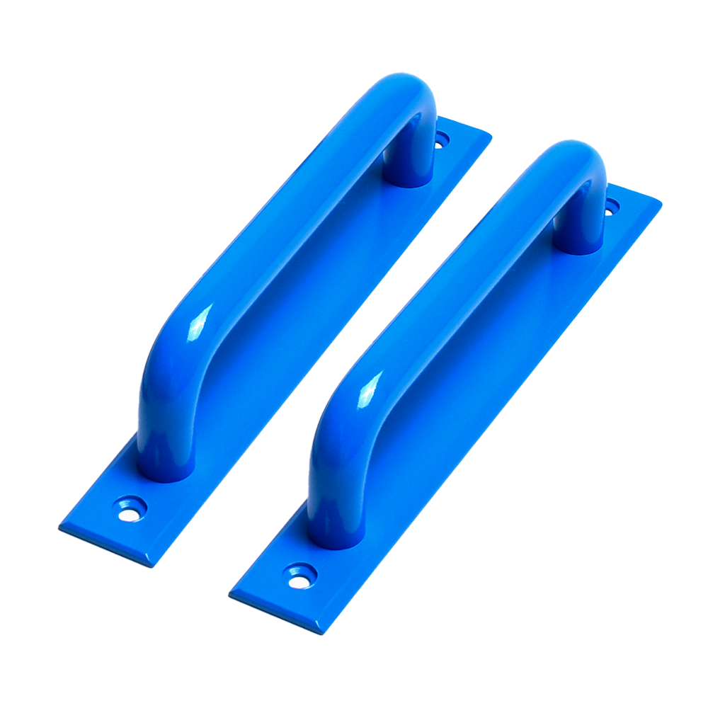 14파이 디제이 판손잡이 P128 블루 2개 베란다 미닫이 샷시 슬라이딩 중문 건축손잡이, 2개 11,400원