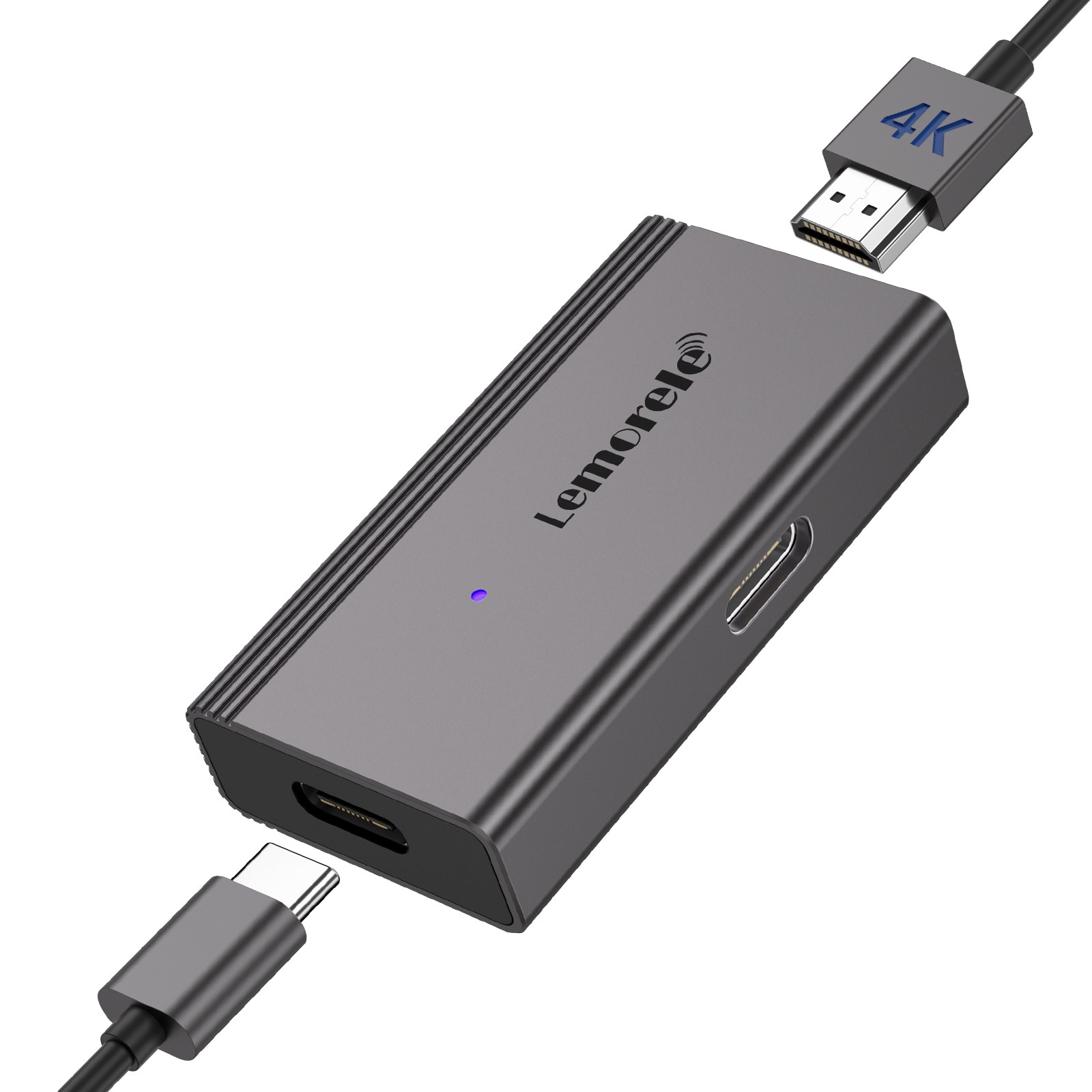 Lemorele HDMI-USB C 4k 60Hz 변환기 어댑터, [01] HDMIUSB C 37,040원