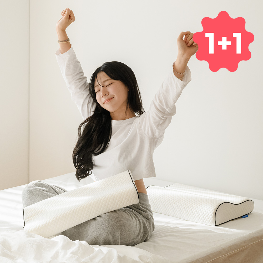 슬립포어 프리미엄 초고밀도 메모리폼 경추 수면 베개, 2개 29,800원