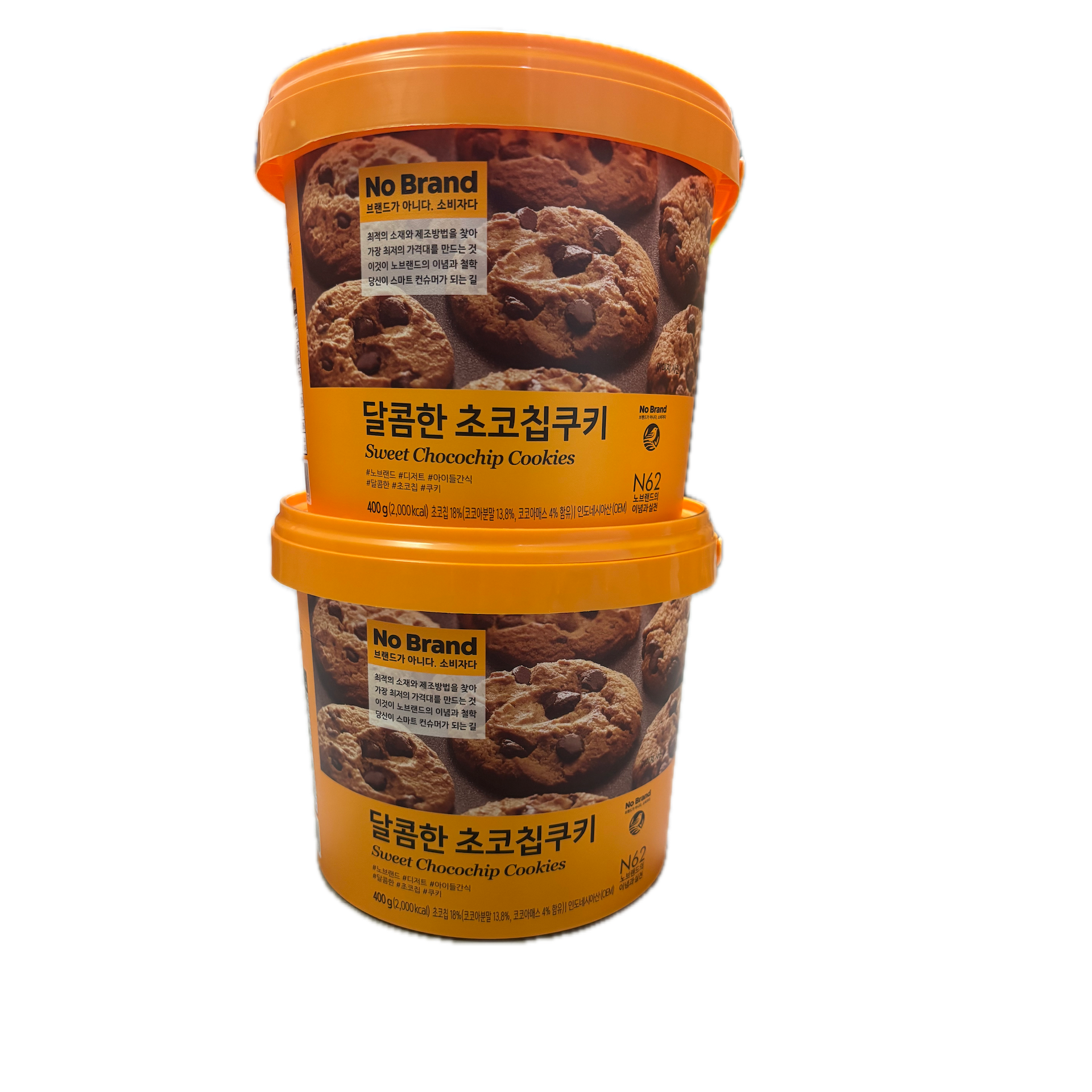 (노브랜드) 초코칩쿠키 400g 쿠키 비스킷 크래커 Free-단일사이즈 10,860원