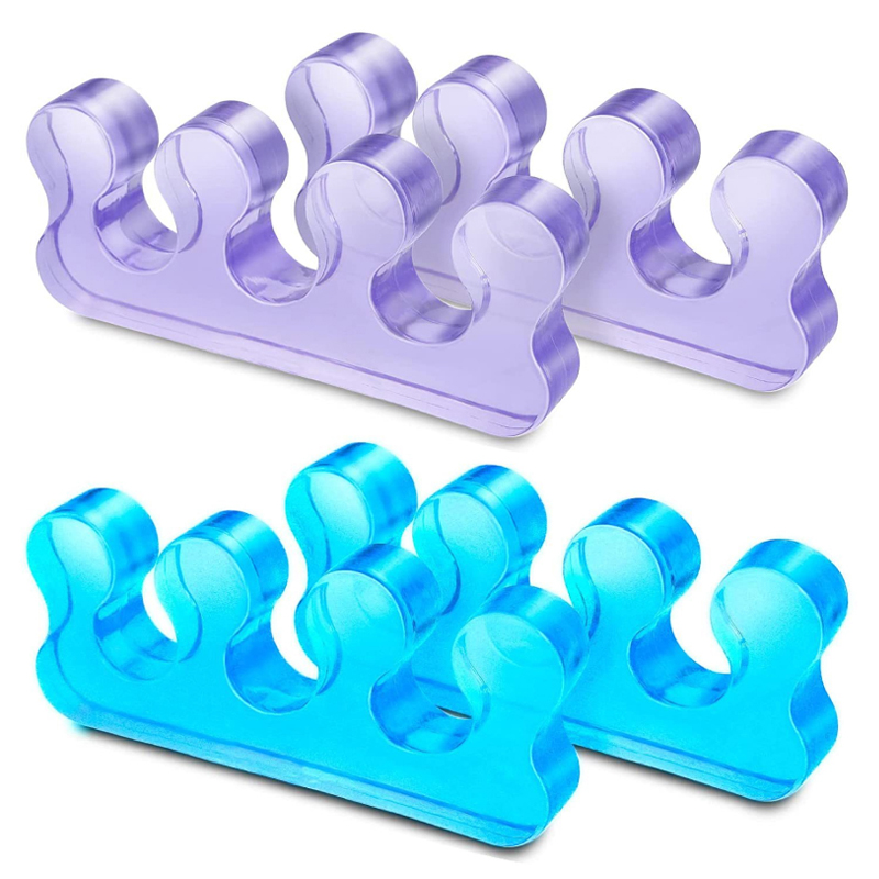 포근상점 실리콘 페디큐어 발가락링 블루 x 2p + 퍼플 x 2p 세트 7,980원