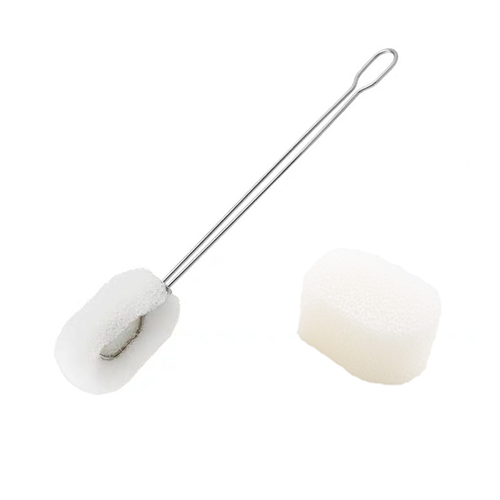 MEO 스틸집게 스펀지 교체형 세척 수세미 본체 + 리필 2p, 혼합 색상, 1세트 4,900원