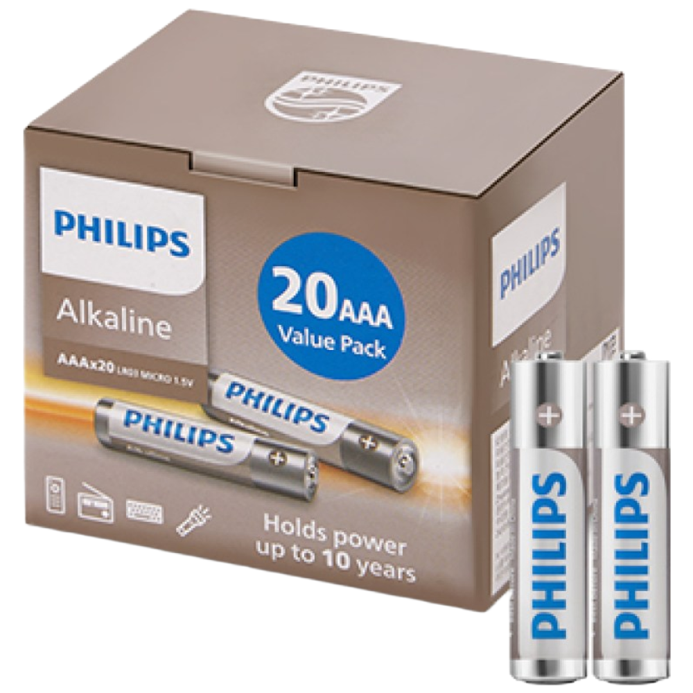 필립스 알카라인 AAA 대용량 건전지 7,180원